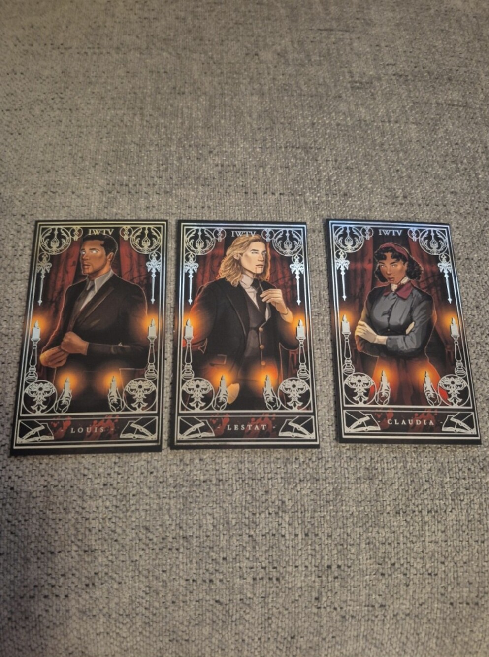 Jemlin C PGP Interview With The Vampire Tarot Cards